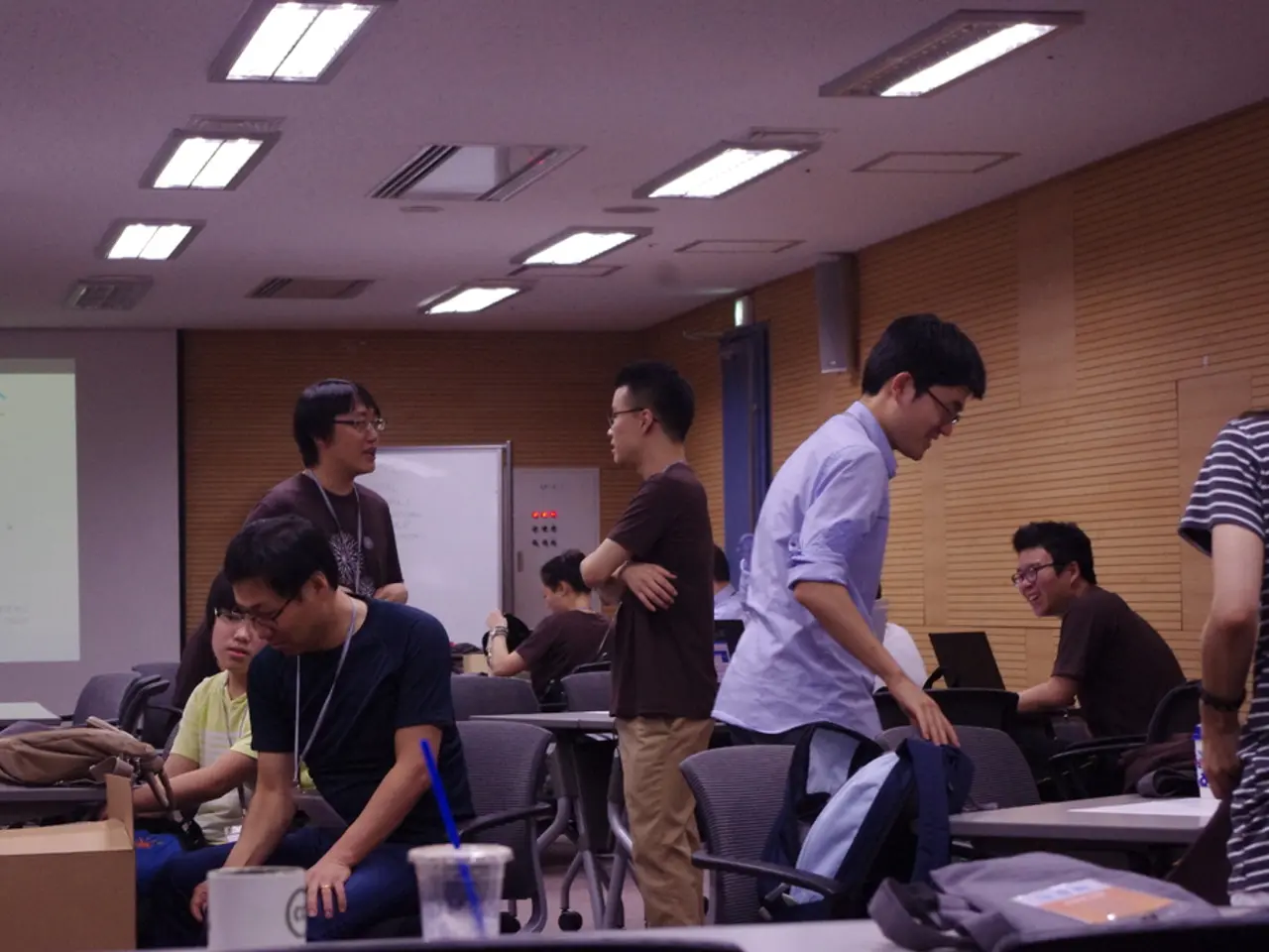 Sixty-one teachers, both city-based and affiliated with our organization, take their oath of...