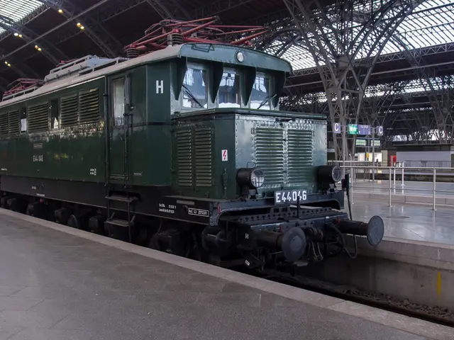 "As the rhythm of the train falters, so does the harmony in the traveler"